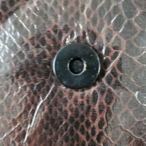 BCBGeneration Faux snakeskin Envelope Clutch - Picture 9 of 10